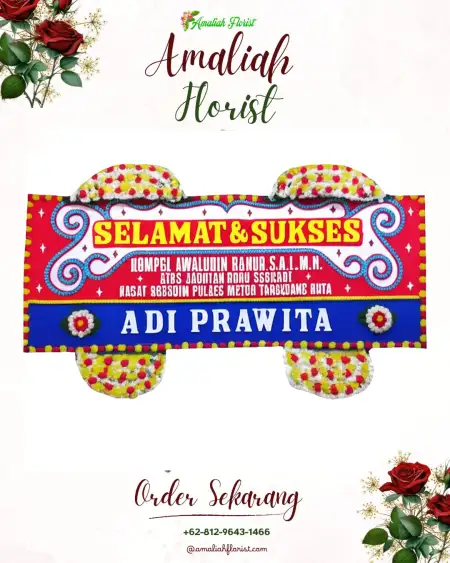 Papan Bunga Ucapan Selamat Lebakadi